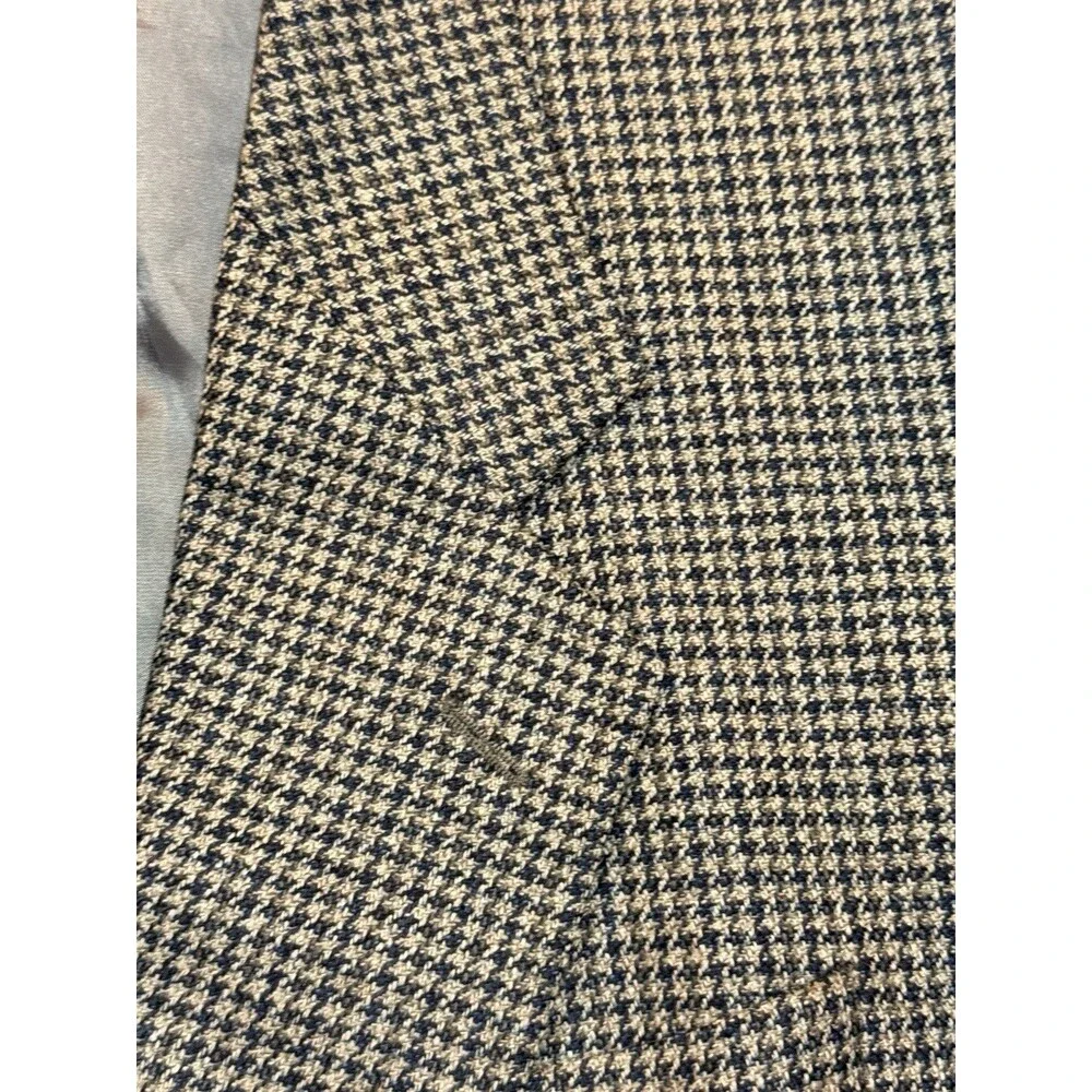 Houndstooth Silk Wool Luxury Sport Coat 42R – Tailors Row Deansgate‎